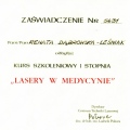 Powiększ obraz: certificate 16