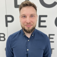 Powiększ obraz: Sebastian Grell, optometrysta Gdańsk