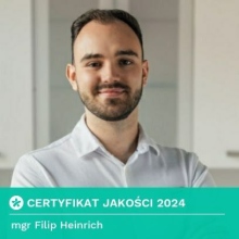 Powiększ obraz: Filip Heinrich, fizjoterapeuta Łódź