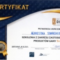 Powiększ obraz: certificate 70