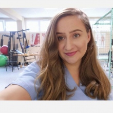 Powiększ obraz: Paula Wapiennik, fizjoterapeuta Libiąż