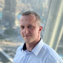 Powiększ obraz: Łukasz Tkaczyk, anestezjolog Mińsk Mazowiecki