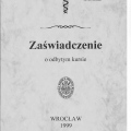 Powiększ obraz: certificate 63