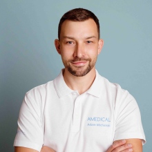 Powiększ obraz: Adam Michalski, fizjoterapeuta Wrocław