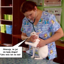 Powiększ obraz: Natalia Czerkas-Dobkowska, weterynarz Osielsko