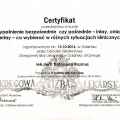 Powiększ obraz: certificate 20