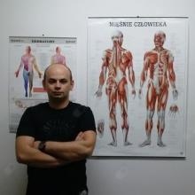 Powiększ obraz: Bartosz Uryga, fizjoterapeuta Jarosław