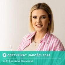 Powiększ obraz: Dominika Szewczyk, psycholog Międzyrzecz