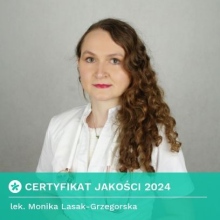 Powiększ obraz: Monika Lasak-Grzegorska, pediatra Poznań