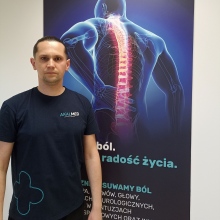 Powiększ obraz: Kamil Albin, fizjoterapeuta Szczecin
