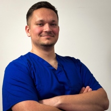 Powiększ obraz: Konrad Jaskólski, fizjoterapeuta Kraków