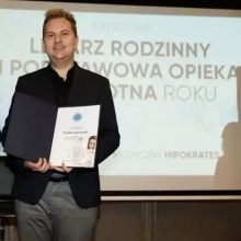 Powiększ obraz: Tomasz Janczarski, lekarz rodzinny Łomża