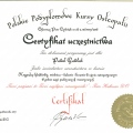 Powiększ obraz: certificate 8