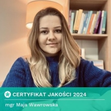 Powiększ obraz: Maja Wawrowska, psycholog Bydgoszcz