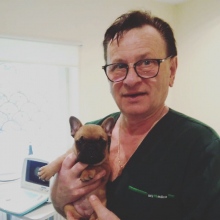 Powiększ obraz: Jerzy Zaręba, weterynarz Zgorzelec