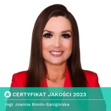 Powiększ obraz: Joanna Bonin-Sanigórska, psycholog Bydgoszcz