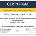 Powiększ obraz: certificate 16