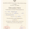 Powiększ obraz: certificate 8