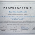 Powiększ obraz: certificate 20