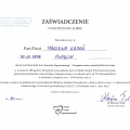 Powiększ obraz: certificate 15