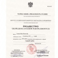 Powiększ obraz: certificate 22