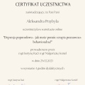 Powiększ obraz: certificate 5