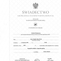 Powiększ obraz: certificate 15