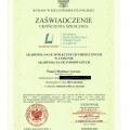 Powiększ obraz: certificate 15