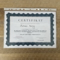 Powiększ obraz: certificate 19