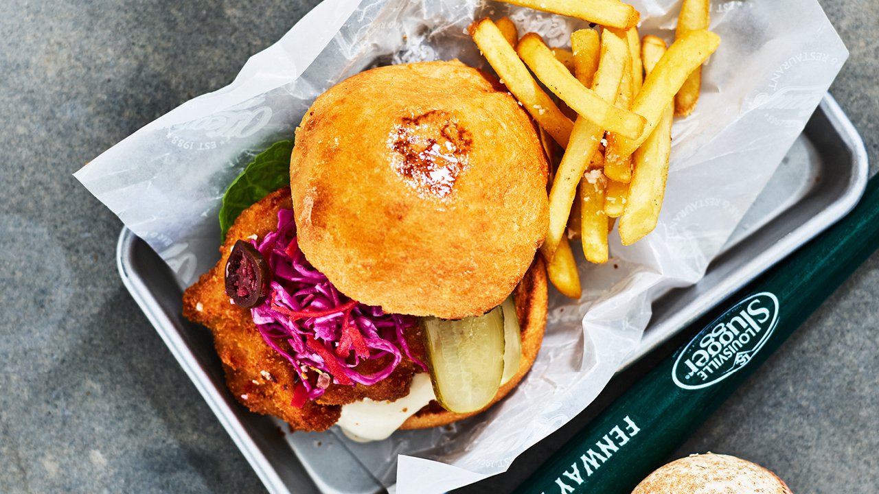 Crispy Chickn Burger