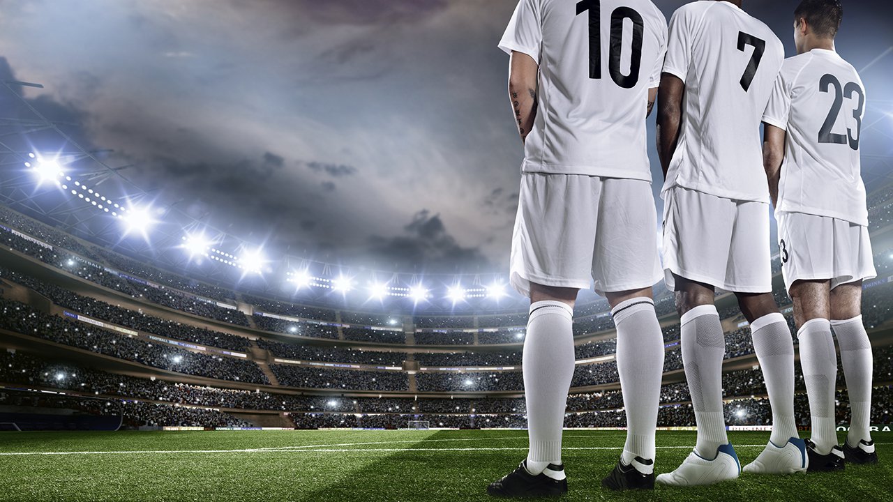 Soccer players